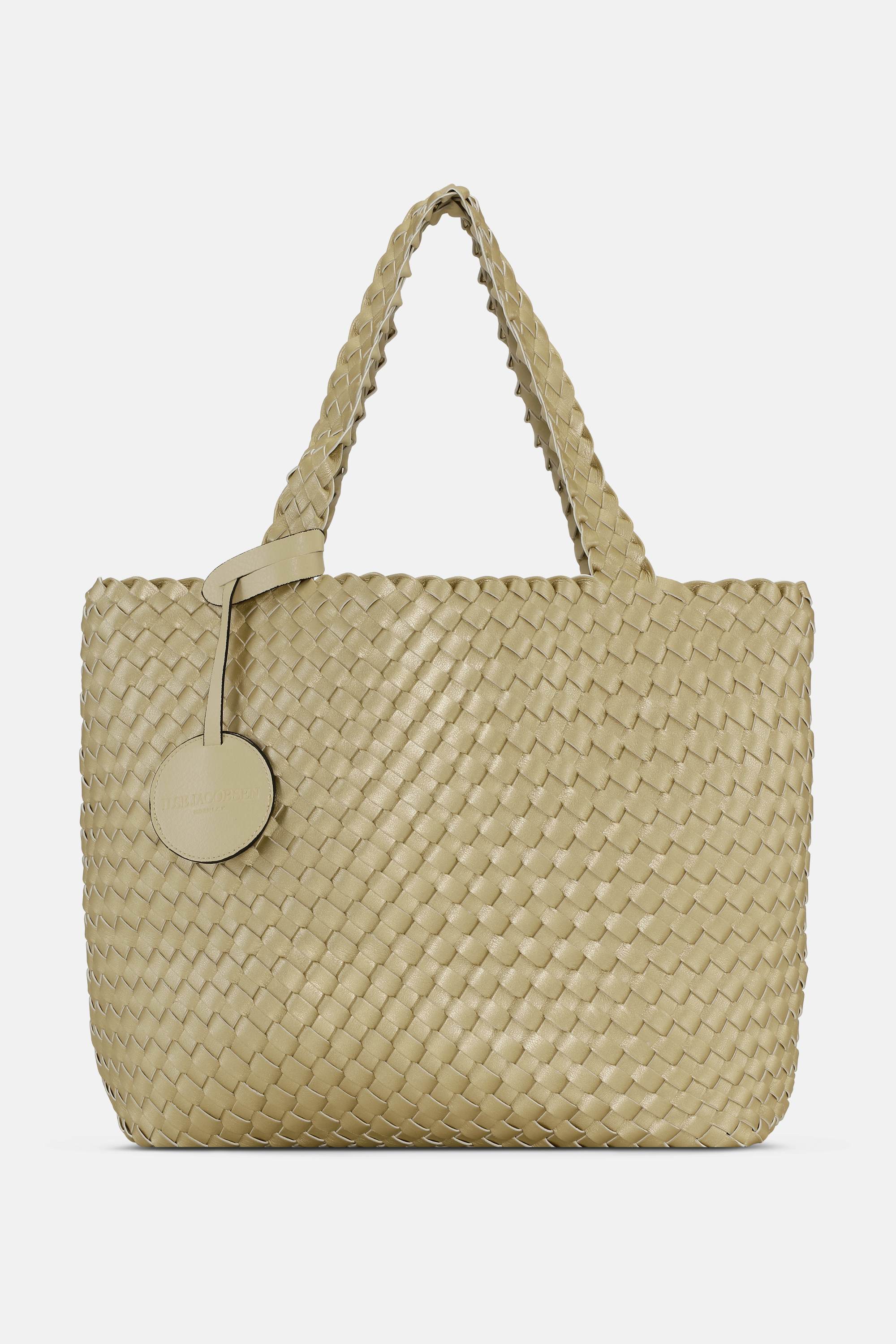 Tote Bag Flätad - Ivory Platin